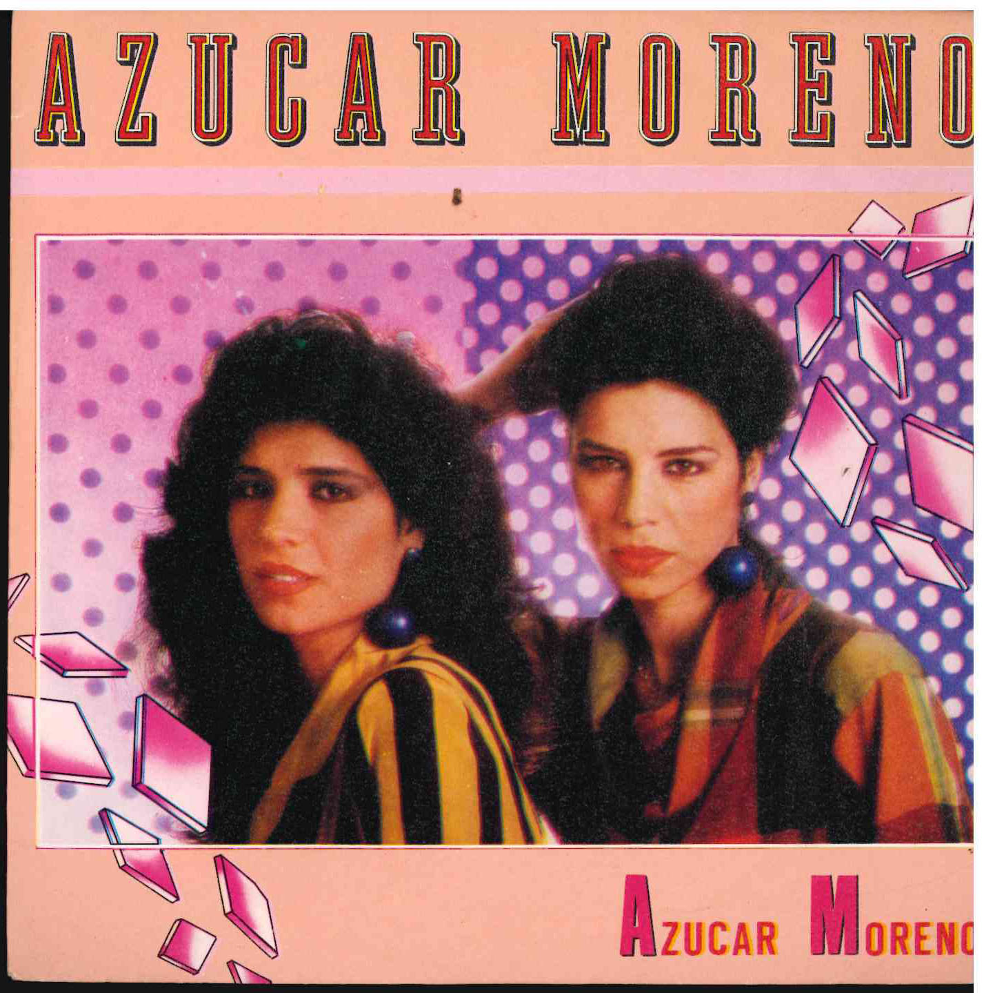Azúcar Moreno. Azúcar moreno / Luna coqueta. EMI 1984 (006 12 2019 7). Single 45 RPM