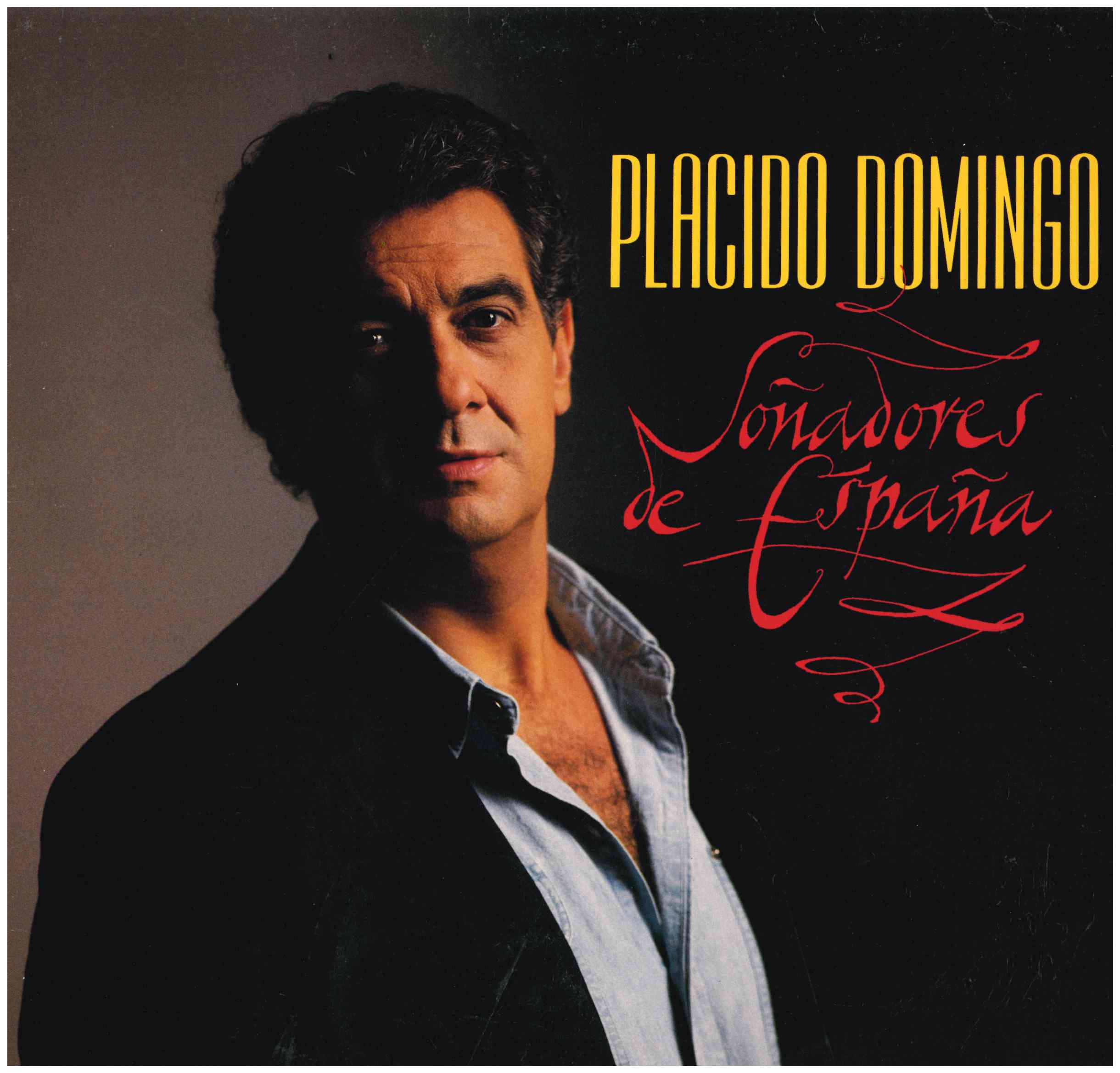 Plácido Domingo. Soñadores de España. CBS 1989 (466077-1)