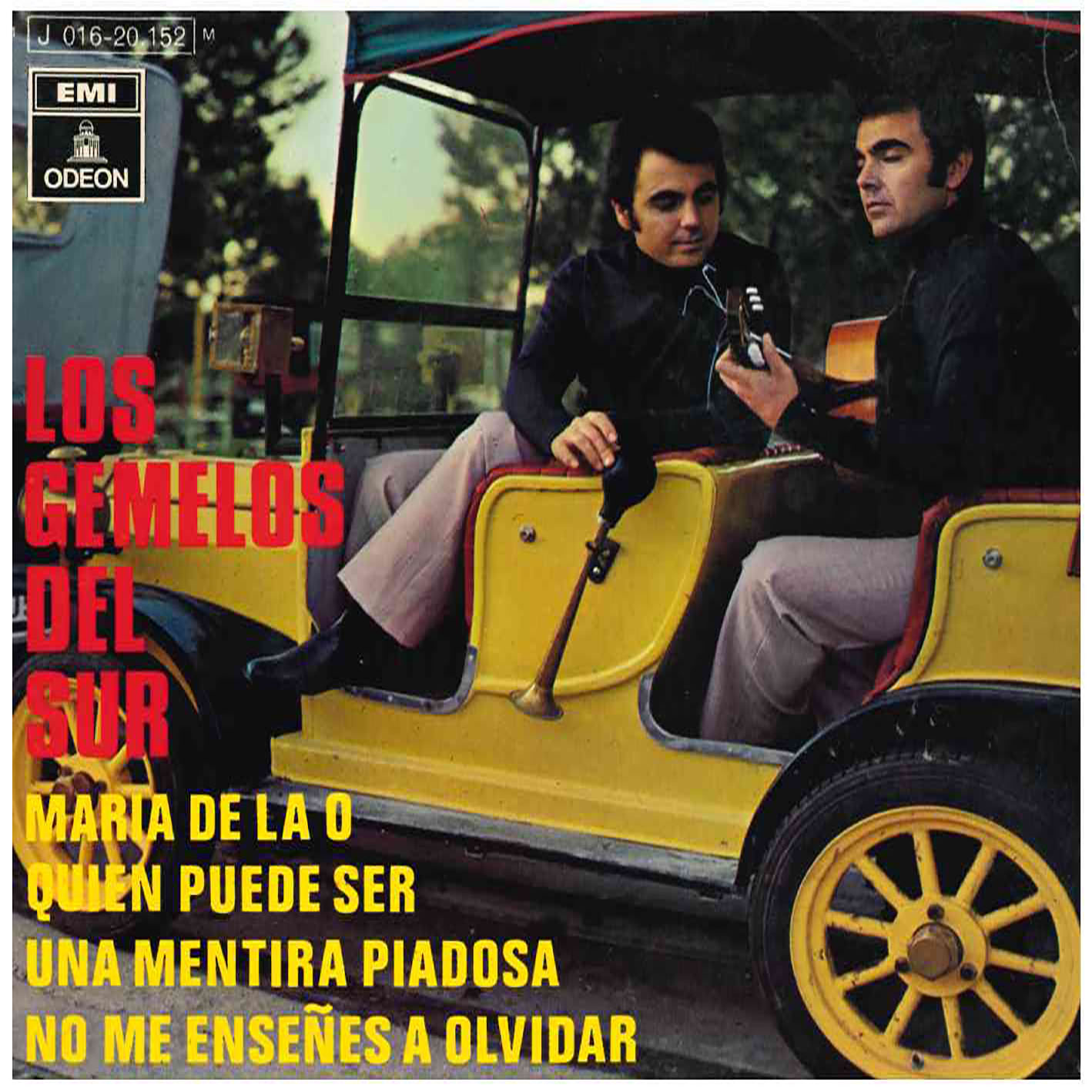 Los Gemelos Del Sur – Maria De La O / Quien Puede Ser / Una Mentira Piadosa / No Me Enseñes A Olvidar