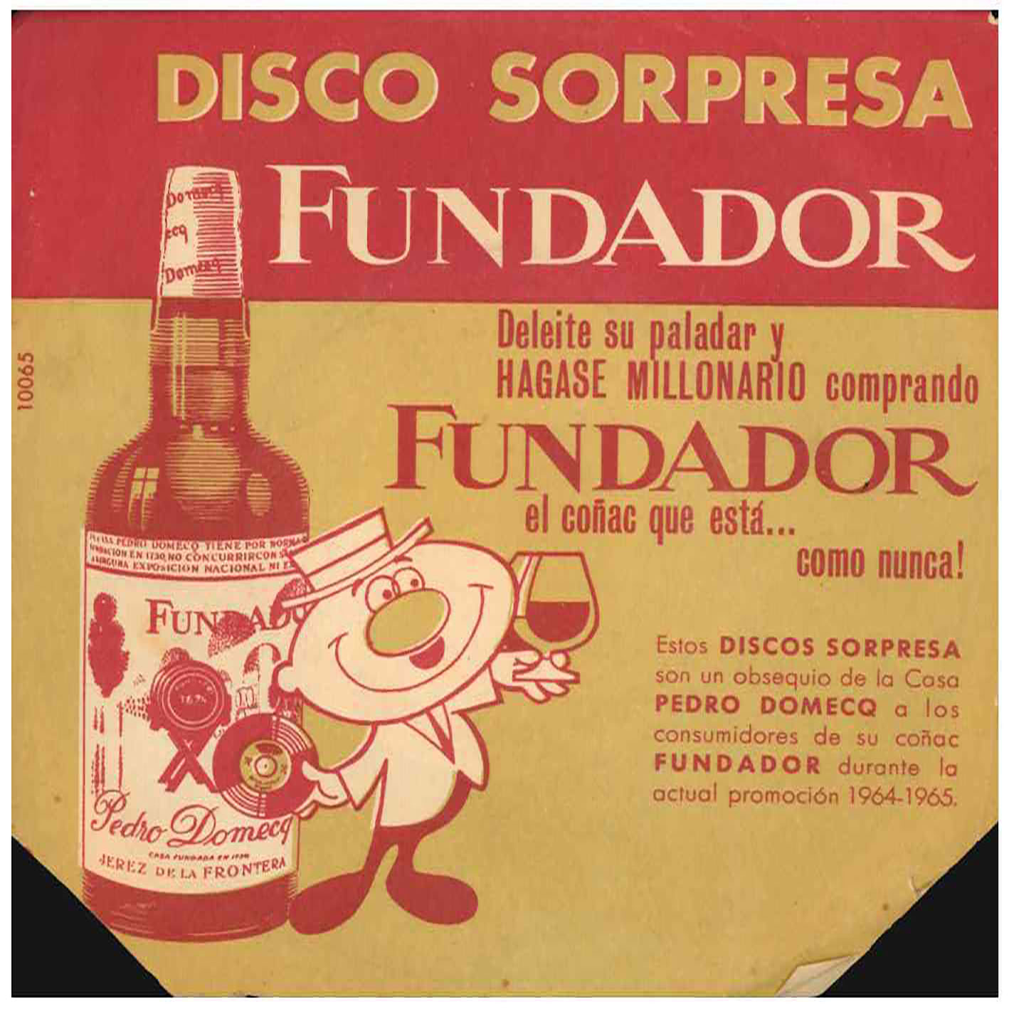 Fundador. Disco Sorpresa. Iberofon 1964 Música italiana
