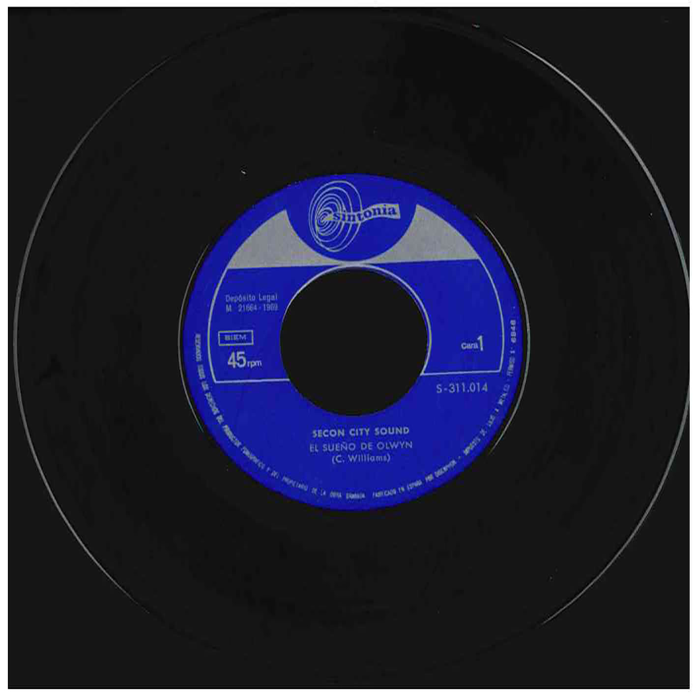 Second City Sound – The Dream Of Olwyn /A Touch Of Velvet A Sting Of Brass