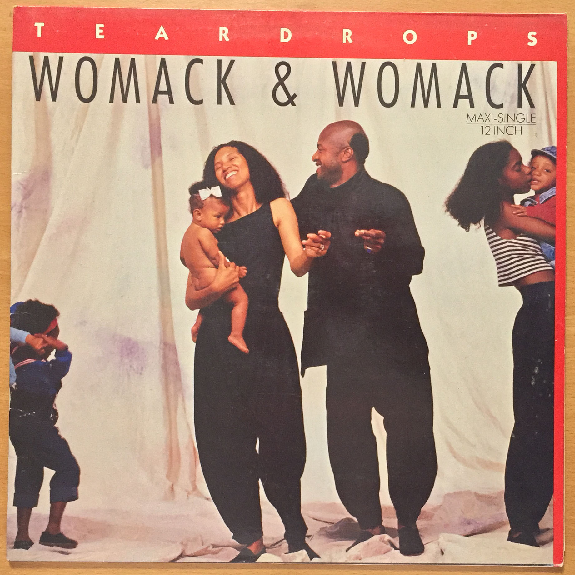 Womack & Womack-Teardrops (Maxi-single). 1988 Island Records