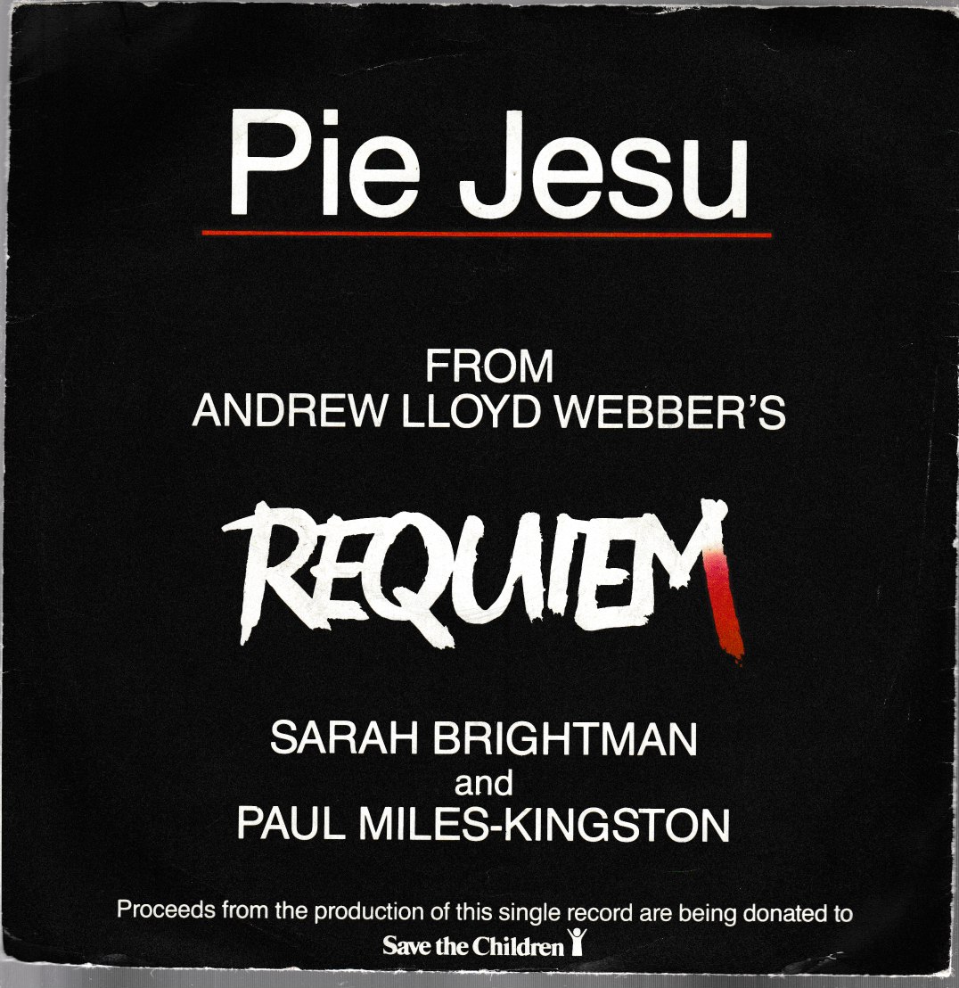 Sara Brightman & Paul Miles-Kingston-Pie Jesu. 1985 His master`s voice