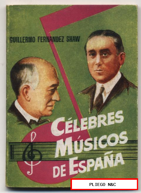 enciclopedia pulga nº 291. Célebres músicos de España