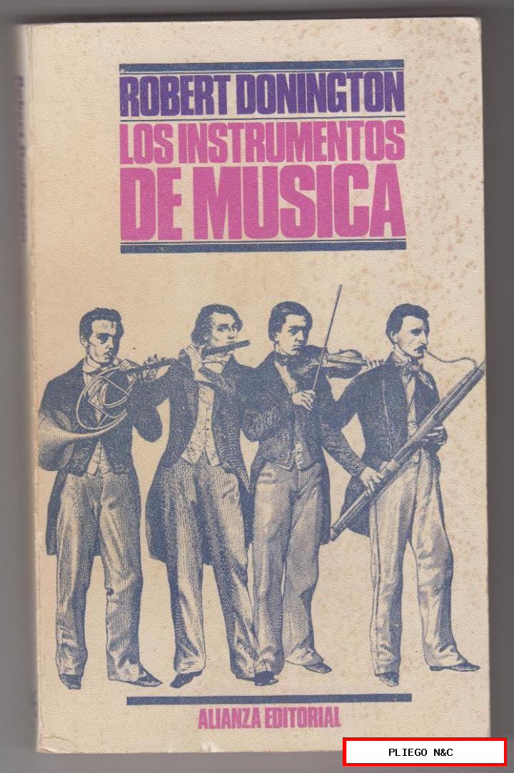 los instrumentos de música. Robert donington. Alianza editorial 1967