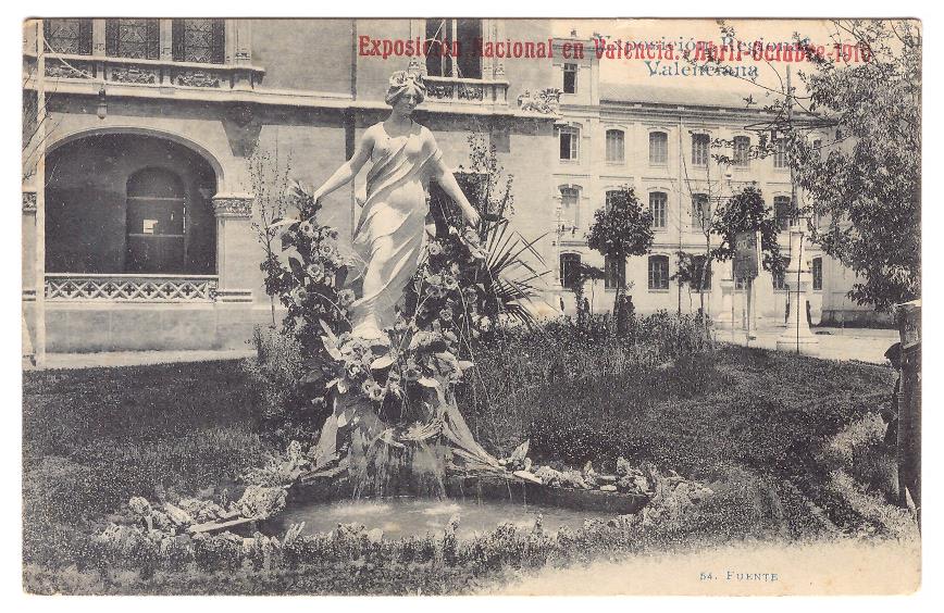 Exposición Nacional en Valencia Abril-Octubre 1910. Fuente
