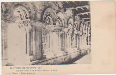Santiago de Compostela. Ex-Colegiata de Santa María La Real. Hauser y Menet. Anterior a 1905
