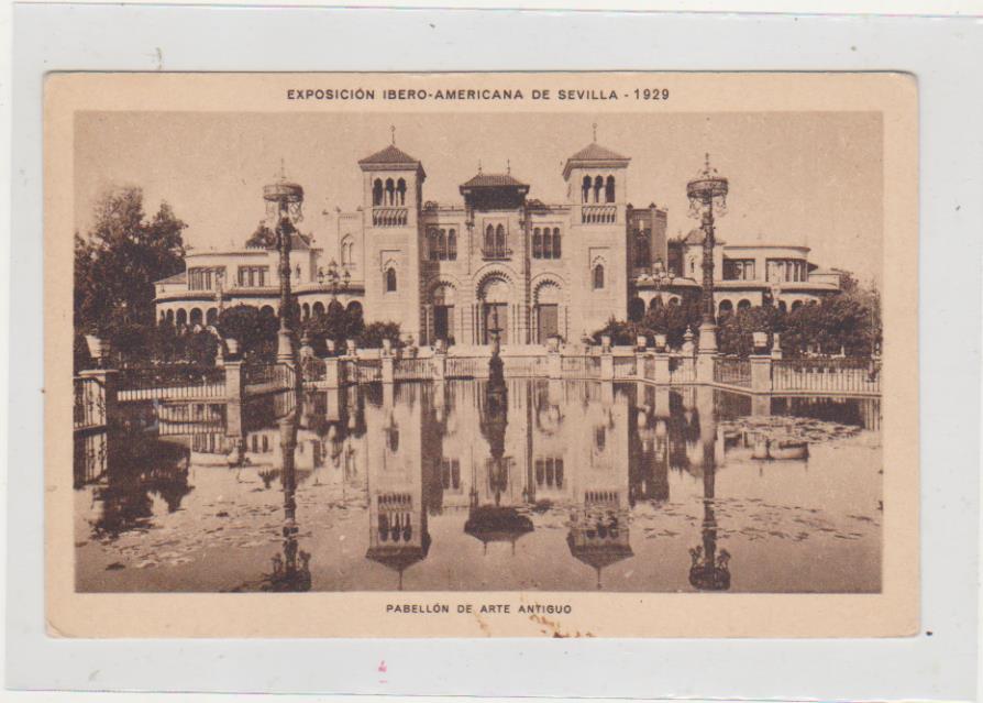 Sevilla.  pabellón de arte antiguo. Exposición Ibero-Americana 1929