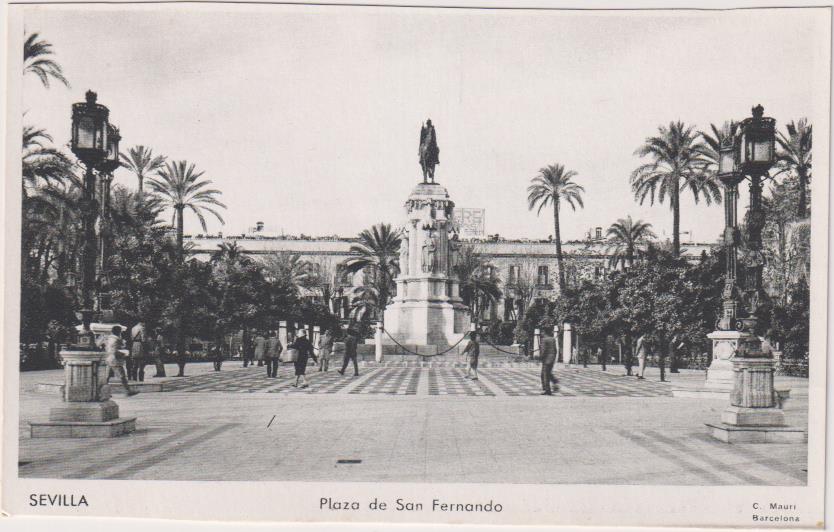 Sevilla. Plaza de San Fernando. G. mauri