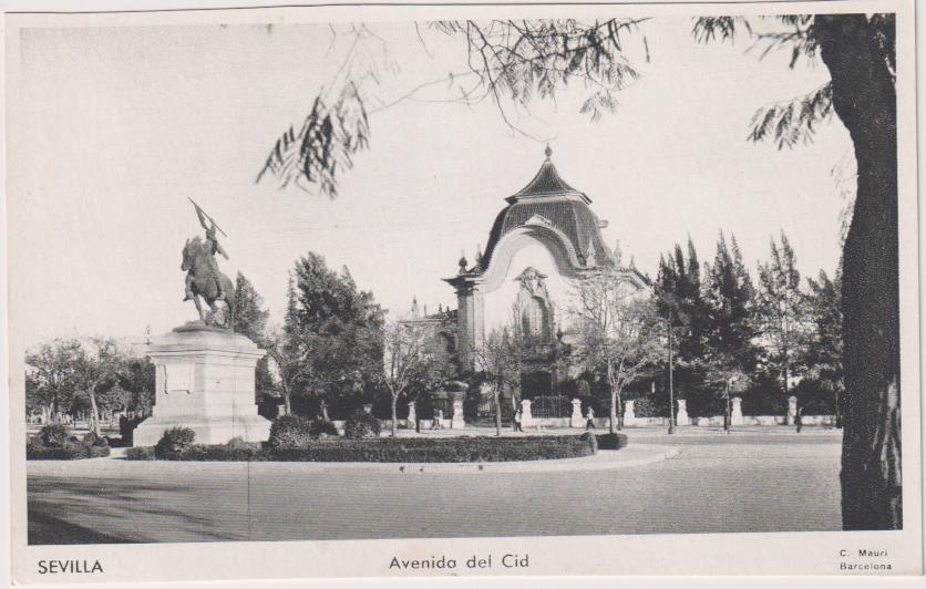 Sevilla. Avenida del Cid. G. Mauri