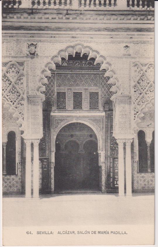 Sevilla. Alcázar, Salón de María Padilla. Colección M. Barreiro nº 64