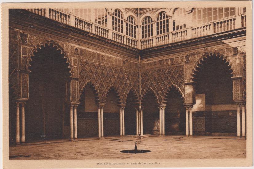 Sevilla. Alcázar, Patio de las Doncellas. L. Roisin nº 169