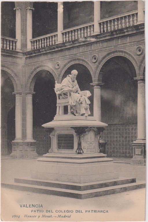 Valencia. Patrio del Colegio del patriarca. Anterior a 1905