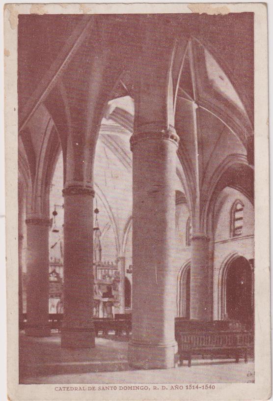 Catedral de Santo Domingo. Año 1514-1540. Exposición Ibero Americana. Recuerdo