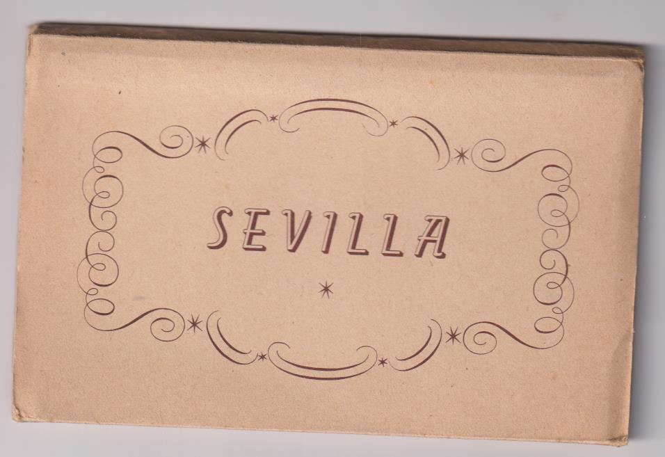 Librito Completo de 10 Postales de Sevilla. Heraclio Fournier