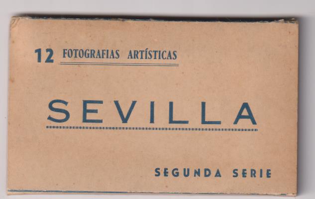 Sevilla. Librito Completo de 12 Postales (9x5,5) Heliotipia Artística