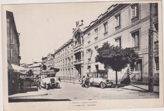 7 orense.- Palacio Provincial. l. Roisin Fot. Sin usar