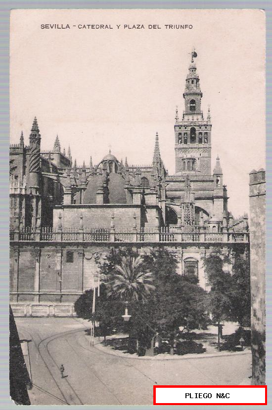 Sevilla. Catedral y Plaza del Triunfo
