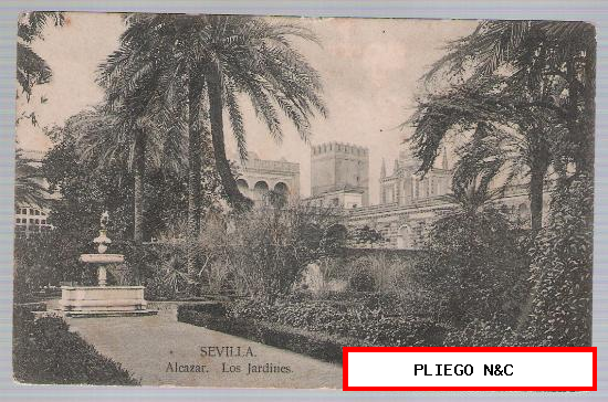 Sevilla. Alcázar-Los Jardines. C.R.S. 179