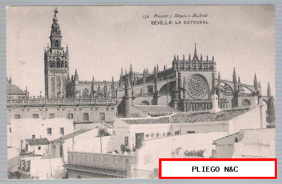 Sevilla. La Catedral. Hauser y Menet nº 552