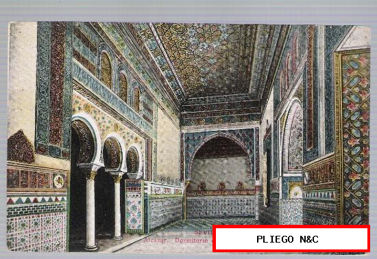 Sevilla. Alcázar-Dormitorio de los Reyes Moros. C.R.S. 75