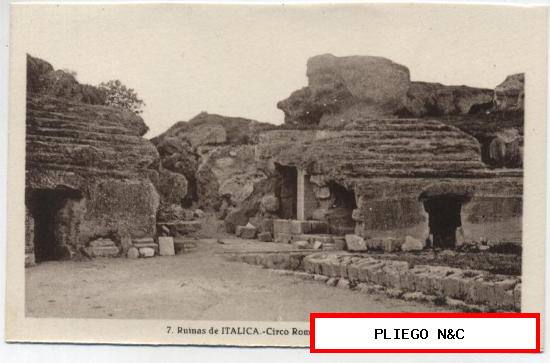 Ruinas de Itálica. Circo Romano. El Espolario