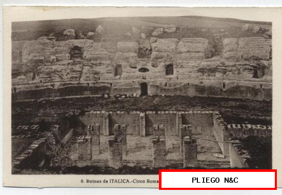 Ruinas de Itálica-Circo Romano-Vista panorámica