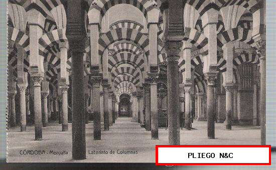 Córdoba-Mezquita. Laberinto de Columnas
