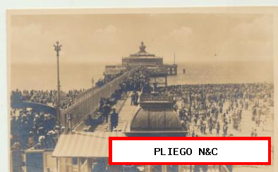 Postal-Playa del Cantábrico?. Anterior a 1905