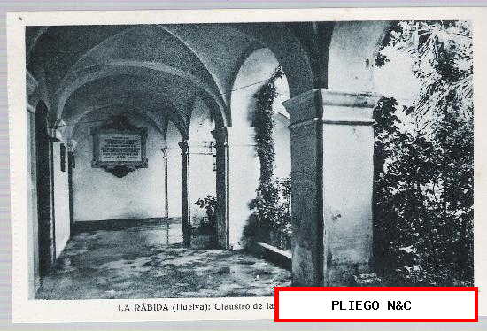 La Rábida-Claustro de la Hospedería, en el Monasterio. NO CIRCULADA