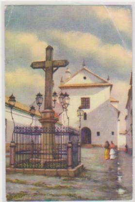 Postal. Córdoba. Cristo de los faroles