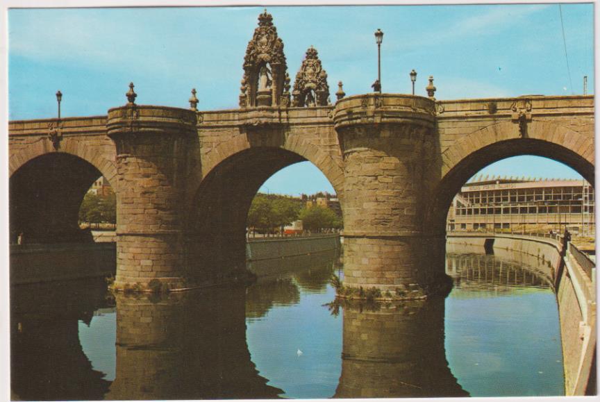 Madrid. Puente de Toledo. Franqueado sin fechar con sello de 1970