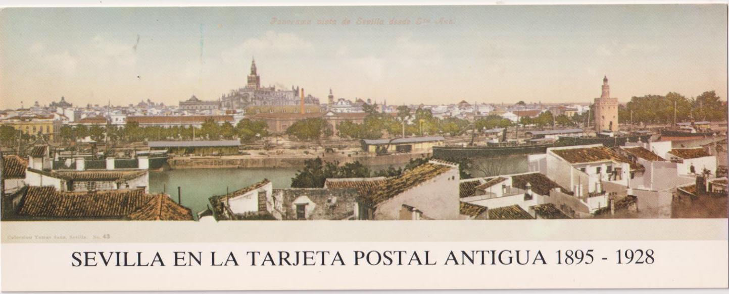 Sevilla en la Tarjeta Postal Antigua 1895-1928. Postal doble. El Monte 1986