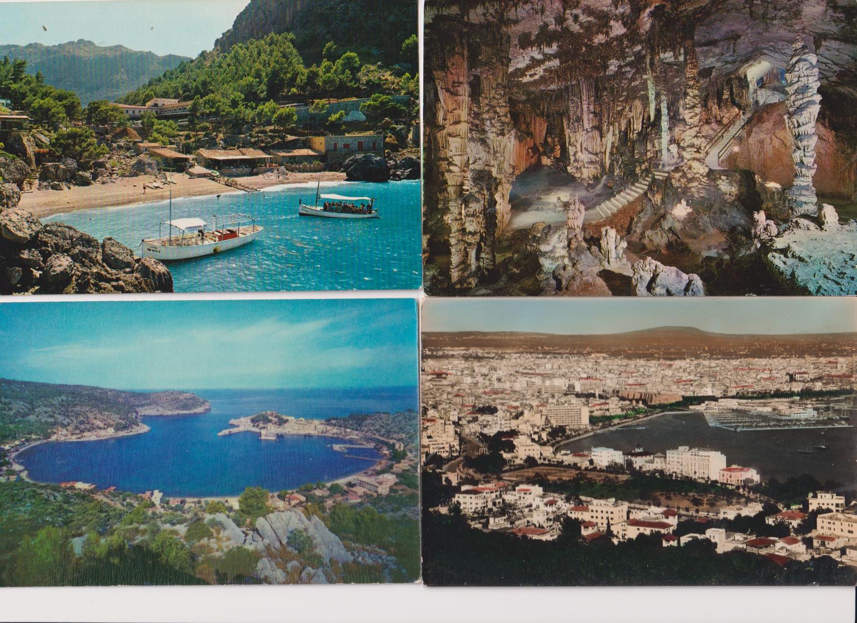 Mallorca. Lote de 4 postales