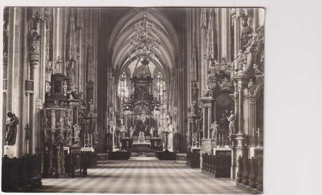 Foto-Postal. Viena . Catedral