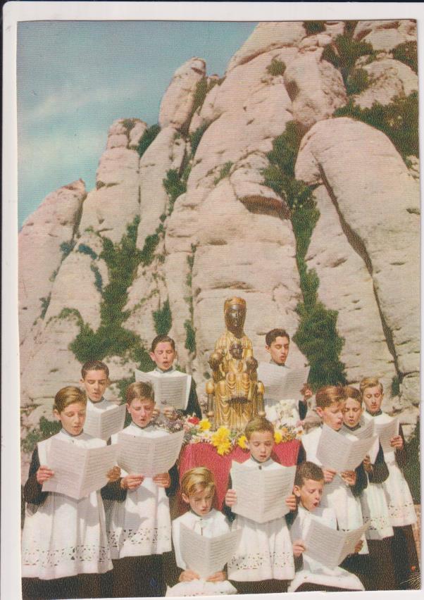 Virgen de Montserrat y Escolanía
