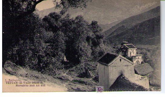 Tetuán. El valle desde el Morabito Sidi Ali Rifi. Hauser y Menet. No circulada