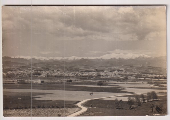 Figueras 1.  El llano del Ampurdán. dedicado y fechado al dorso: 6-2-1964