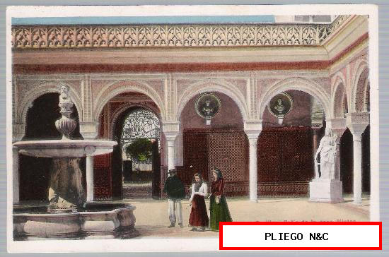 Sevilla. Patio de la Casa de Pilatos. Colección Chaparteguy