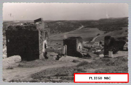 Morón. Vista desde el Castillo. Franqueado y fechado en 1958