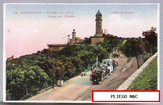 Tibidabo. Parque del Tibidabo l. Roisin nº 104