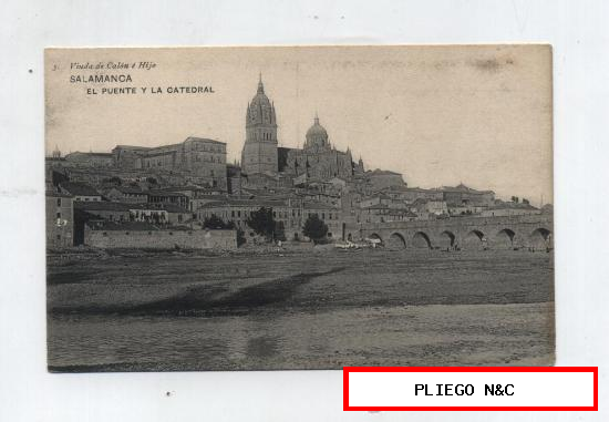 Salamanca. El Puente y la Catedral