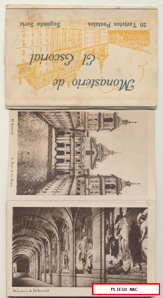 Monasterio de El Escorial. 20 Postales Segunda Serie