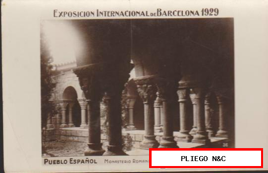 Exposición Internacional de Barcelona 1929. Pueblo Español