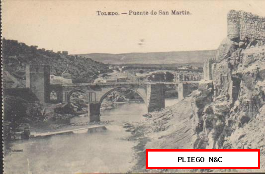 Toledo. Puente de San Martín. J. Roig