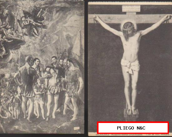 La conversión de San Mauricio (Greco) Nuestro Señor crucificado (Velázquez)