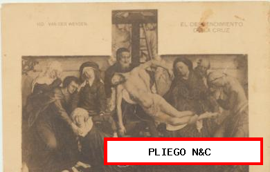 Van Der Weyden. El Descendimiento, Hauser y Menet. Publicidad Hotel Regina-Madrid