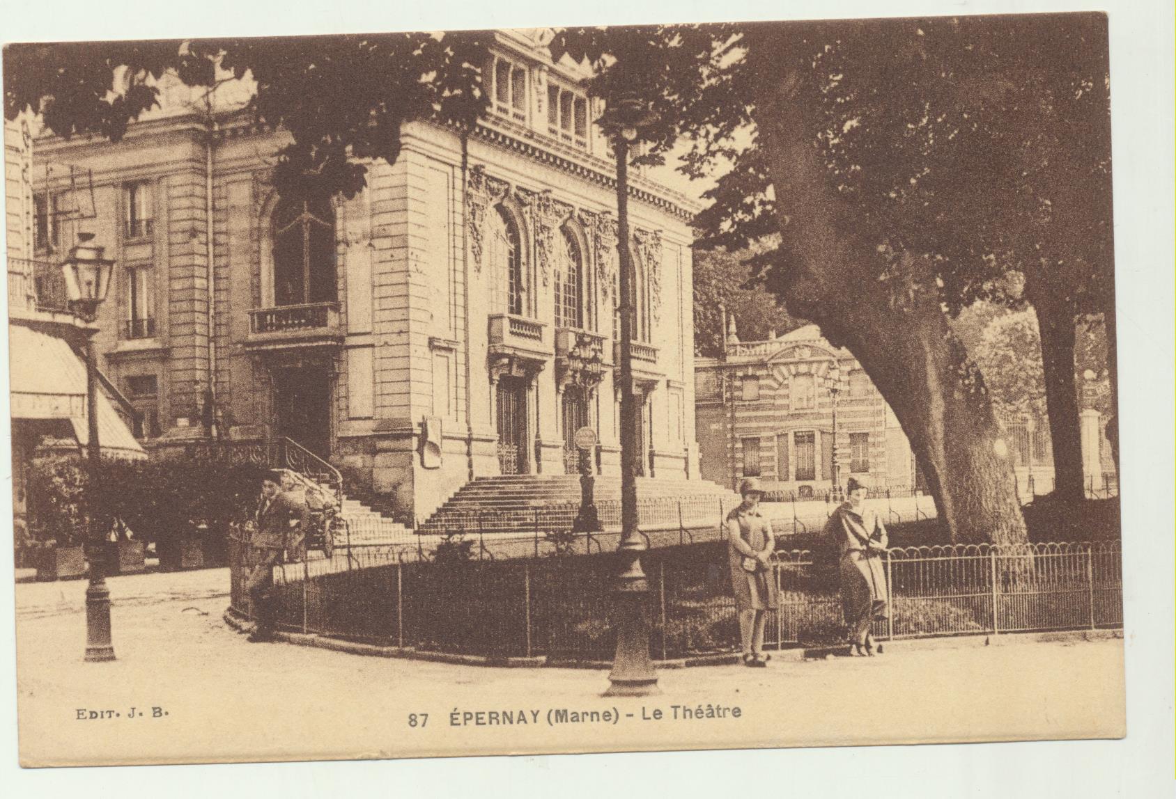 Epernay (Marne) . Le Theatre