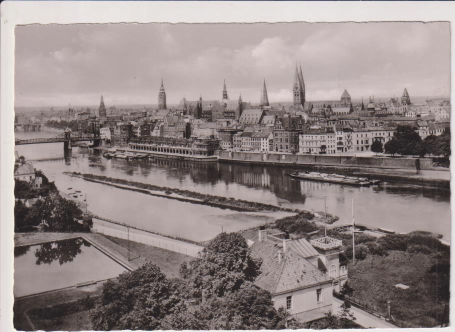 Bremen. Foto-postal. Años 50