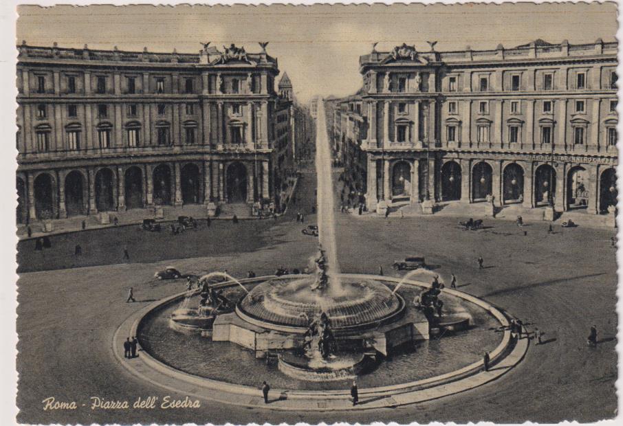 Roma. Plaza de la Esedra